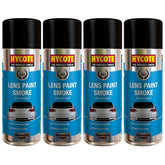 4X Hycote Lens Paint Smoke Spray Paint 400ml Spray Paint